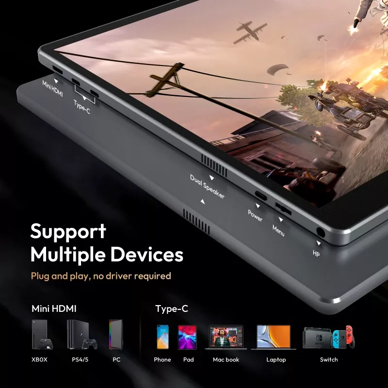 เหตุใดคุณจึงควรเลือกจอภาพแบบพกพา 16 นิ้ว 1200P สำหรับการทำงานและการเดินทาง